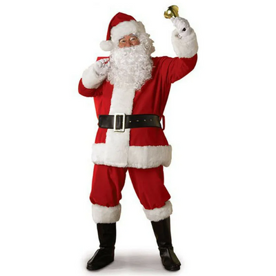 Disfraz de Papá Noel Plus Size para Adultos - Traje Navideño Completo Unisex - Image 7