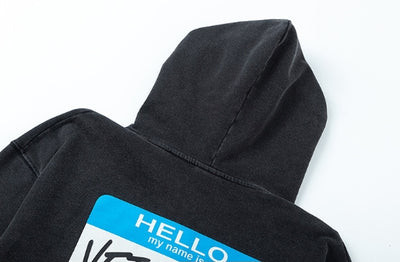 Cardigan Hoodie Desgarrado con Cierre - Image 39