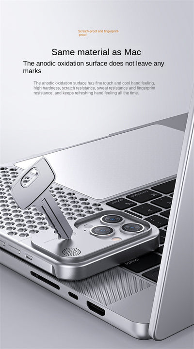 Funda de Aluminio para iPhone 14 13 Pro Max Plus con Disipación de Calor y Protección Total - Image 33