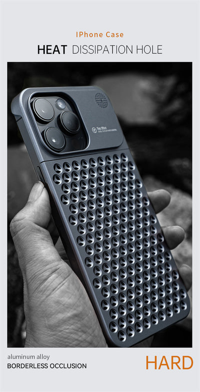 Funda de Aluminio para iPhone 14 13 Pro Max Plus con Disipación de Calor y Protección Total - Image 36