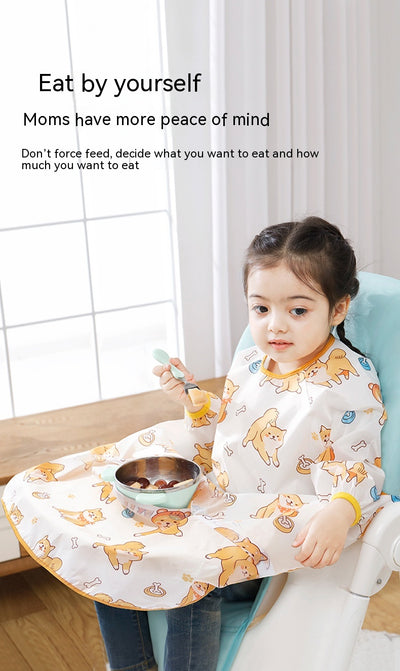 Babero Delantal para Bebé con Cobertura para Silla de Comer, Resistente al Agua y Desmontable - Image 20