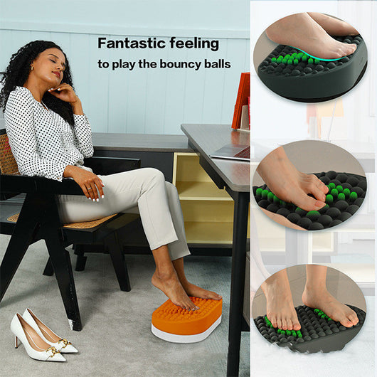 Reposapiés de Masaje Silicona para Oficina - Pedal Relajante Standing - Image 12