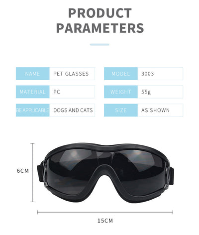 Gafas de Protección para Perros - Lentes Resistentes al Viento, Arena y UV - Image 29