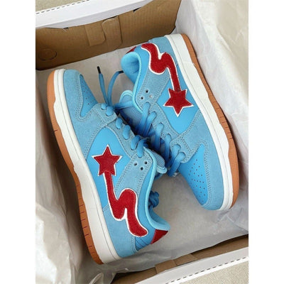 Tenis para Parejas Tendencia Nicho - Diseño Meteor con Combinación de Colores - Image 15