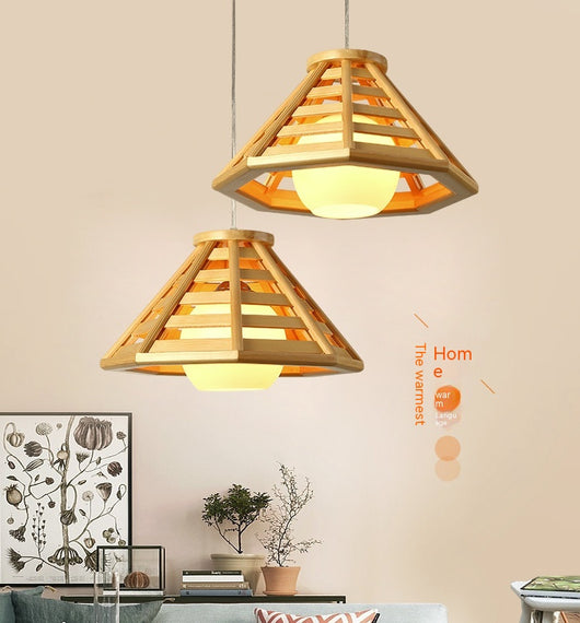 Lámpara de Techo LED Tejida en Bambú - Diseño Minimalista para Restaurantes y Hoteles - Image 19