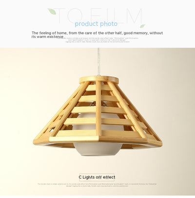 Lámpara de Techo LED Tejida en Bambú - Diseño Minimalista para Restaurantes y Hoteles - Image 26