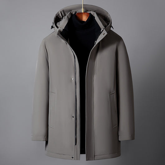 Abrigo Parka de Plumón de Pato para Hombre - Image 18