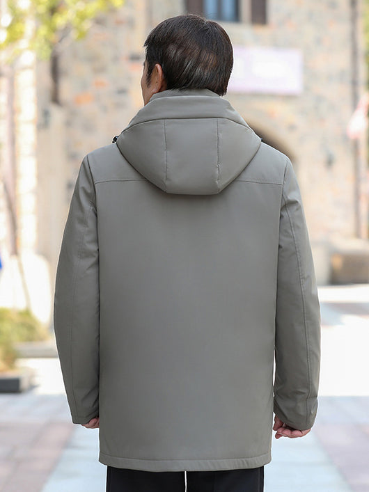 Abrigo Parka de Plumón de Pato para Hombre - Image 20