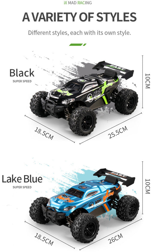 Camioneta RC 4x4 de Tracción Total con Control Remoto de Alta Velocidad - Image 24