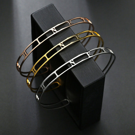 Pulsera de Acero Inoxidable Personalizada con Nombre - Image 14