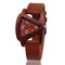 Reloj de Cuarzo con Madera Natural