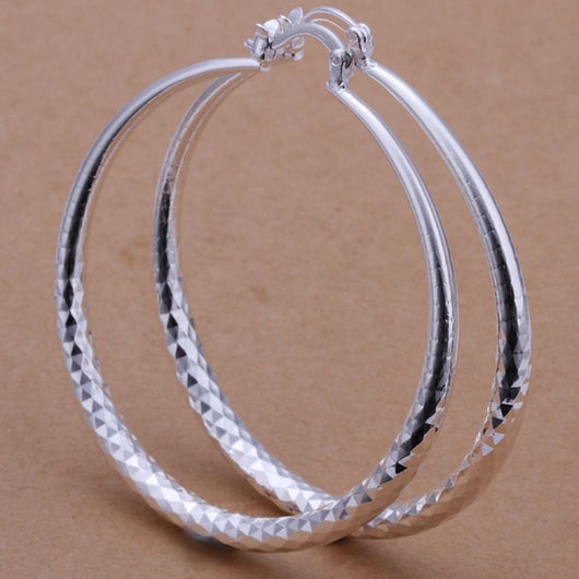 Aretes de Aro Grande Elegantes - Image 4