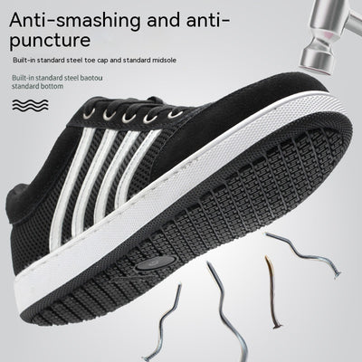 Zapatos de Trabajo Casual con Protección Laboral Transpirables - Image 12