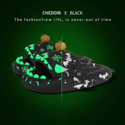 Pantuflas Luminosas Tiburón para Parejas - Zapatillas de Casa Antideslizantes Unisex - Image 19