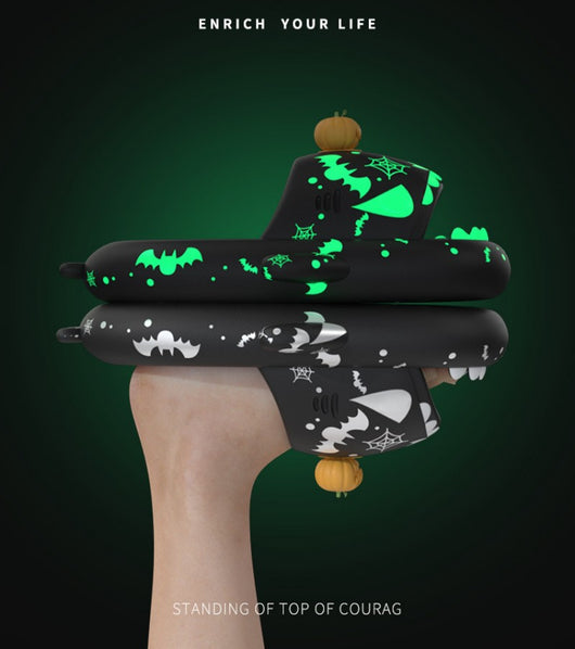 Pantuflas Luminosas Tiburón para Parejas - Zapatillas de Casa Antideslizantes Unisex - Image 20