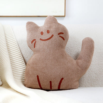 Funda de Almohada Gato Cartoon para Sofá y Sala de Estar - Image 15