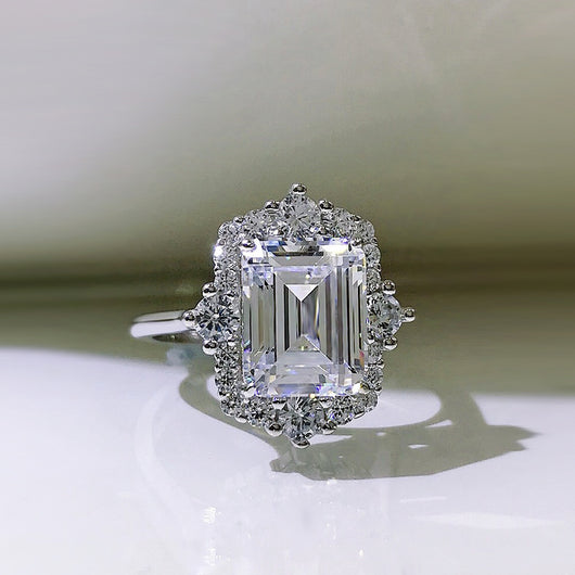Anillo Plata 925 Rectangular con Bisel Diseño Minimalista - Image 9