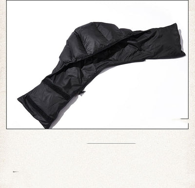 Abrigo de Algodón Acolchado para Hombre con Cuello Desmontable - Image 12