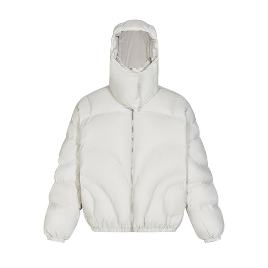 Abrigo de Algodón Acolchado para Hombre con Cuello Desmontable - Image 14