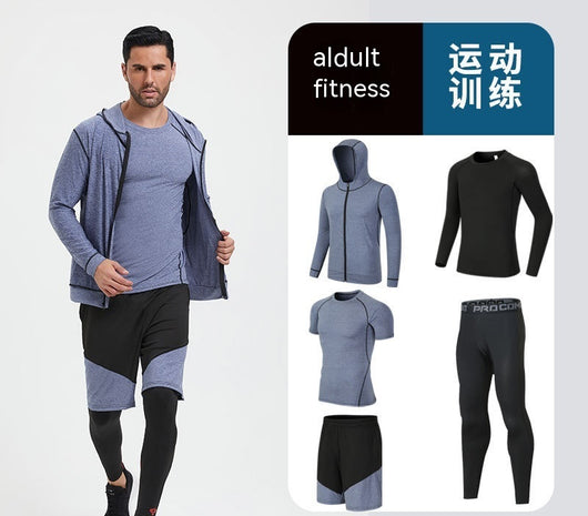 Conjunto Deportivo Completo para Correr - Mallas de 5 Piezas Secado Rápido Hombre - Image 22
