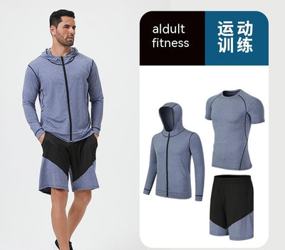 Conjunto Deportivo Completo para Correr - Mallas de 5 Piezas Secado Rápido Hombre - Image 24