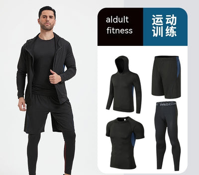 Conjunto Deportivo Completo para Correr - Mallas de 5 Piezas Secado Rápido Hombre - Image 26