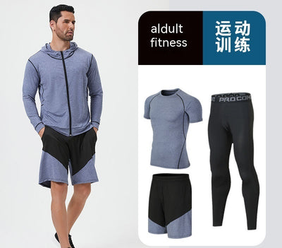 Conjunto Deportivo Completo para Correr - Mallas de 5 Piezas Secado Rápido Hombre - Image 27