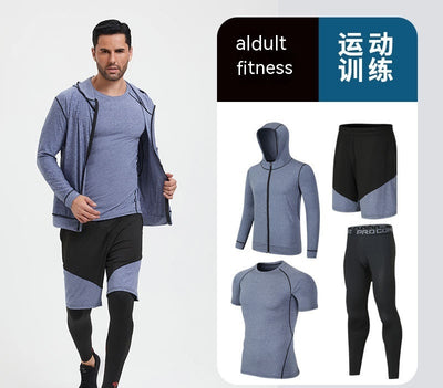 Conjunto Deportivo Completo para Correr - Mallas de 5 Piezas Secado Rápido Hombre - Image 29