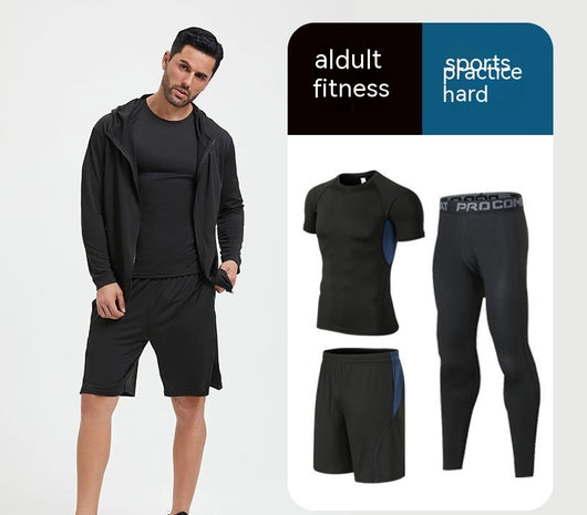 Conjunto Deportivo Completo para Correr - Mallas de 5 Piezas Secado Rápido Hombre - Image 31