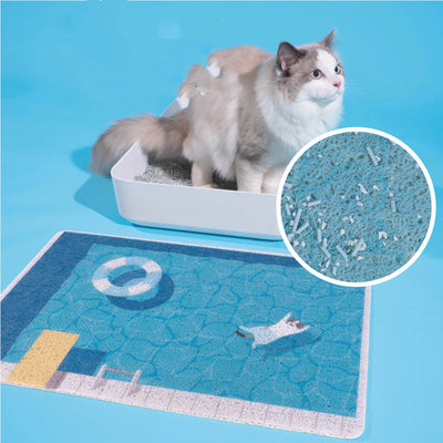 Arenero para Gatos Puff Laboratory con Arena Dinámica Tipo Piscina - Image 6