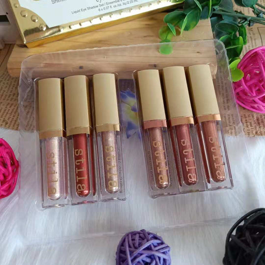 Paleta de 6 Sombras Perladas Brillantes en Formato Lápiz - Image 12
