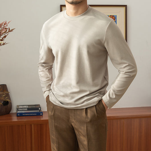 Camiseta Manga Larga Cuello Redondo para Hombre - Image 15