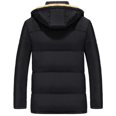 Chaqueta de Invierno Acolchada para Hombre con Forro de Felpa - Image 7
