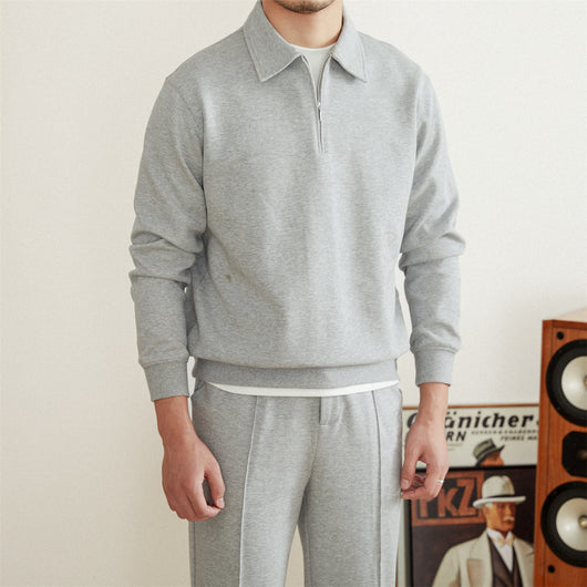 Suéter Deportivo Tipo Polo de Manga Larga para Hombre - Image 19