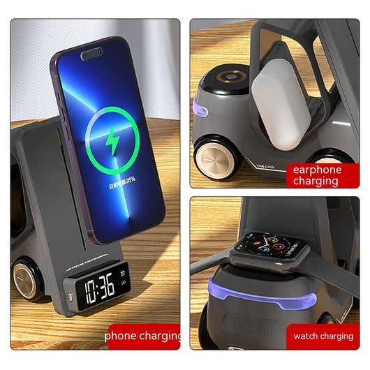 Soporte de Auto para Escritorio con Carga Inalámbrica Rápida - Image 9