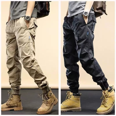 Pantalones Jogger Sueltos con Cintura Ajustable - Image 16