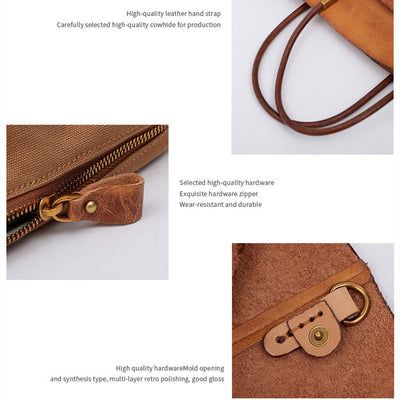 Bolso Mensajero Retro de Gran Capacidad para Mujer - Image 31