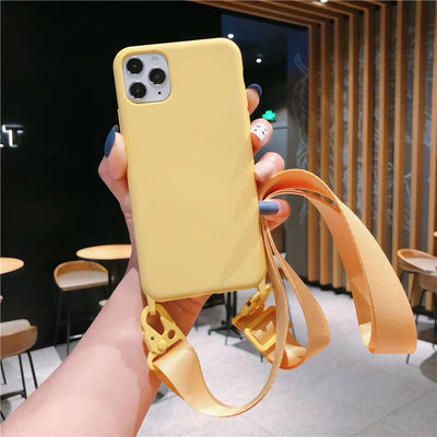 Funda para Celular con Cordón de Silicona Líquida - Image 22