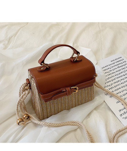 Bolso Tejido de Paja - Diseño Artesanal Versátil - Image 8
