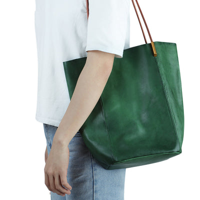 Bolso de Cuero Genuino con Compartimento Fotográfico para Mujer - Image 13