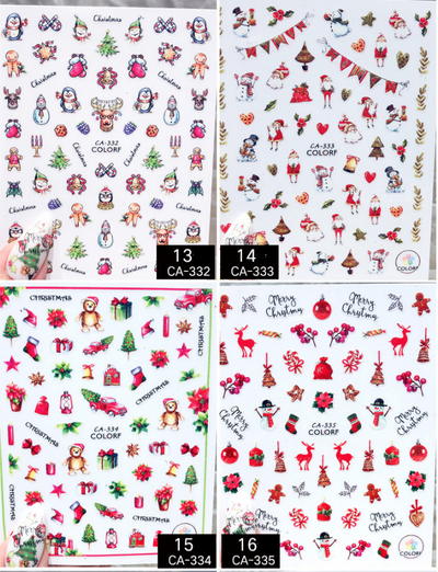 Stickers de Uñas Navideños - Image 30
