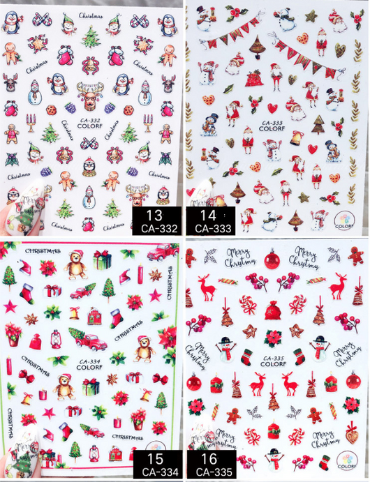 Stickers de Uñas Navideños - Image 30