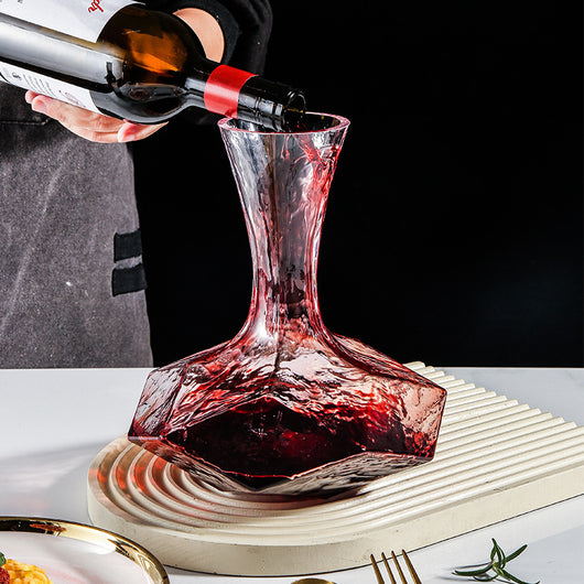 Decantador de Vino con Patrón Nórdico en Cristal Diamantado - Image 11