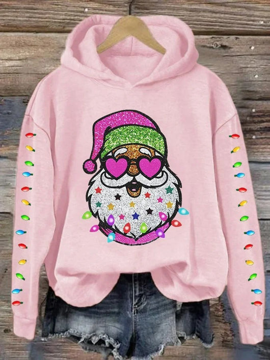 Prenda Navideña Suelta de Dacron con Estampado Casual para Mujer - Image 51