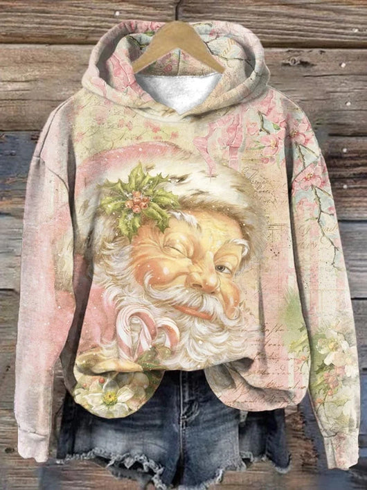 Prenda Navideña Suelta de Dacron con Estampado Casual para Mujer - Image 57