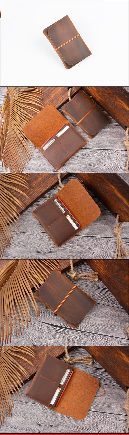 Porta Documentos de Cuero Laminado con Protección RFID - Image 13