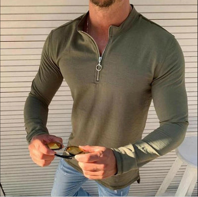 Playera de Manga Larga con Cierre para Hombre - Image 14