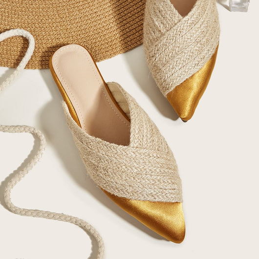 Sandalias Tipo Pantufla Diaria con Punta Reforzada - Diseño Versátil en Cuerda de Cáñamo para Mujer - Image 19