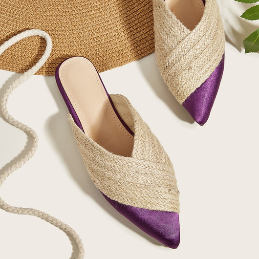 Sandalias Tipo Pantufla Diaria con Punta Reforzada - Diseño Versátil en Cuerda de Cáñamo para Mujer - Image 20