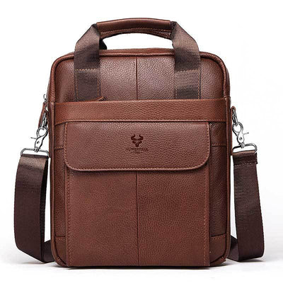 Bolsa Mensajero Ejecutiva Hummer en Cuero Genuino para Hombre - Image 14